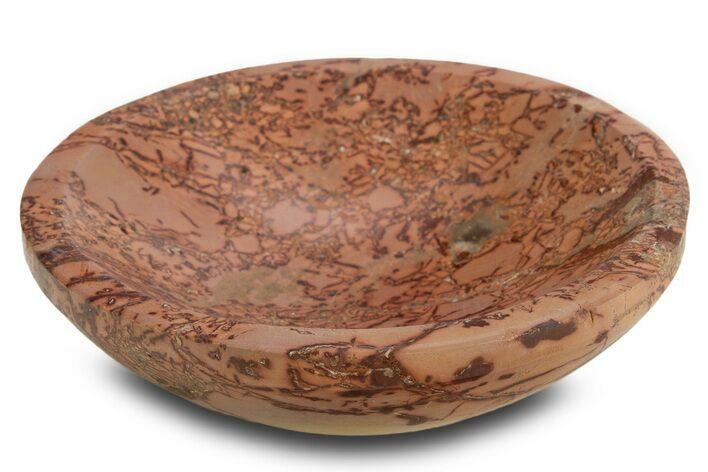 Polished Saharan Desert Jasper Dish - Morocco #326948